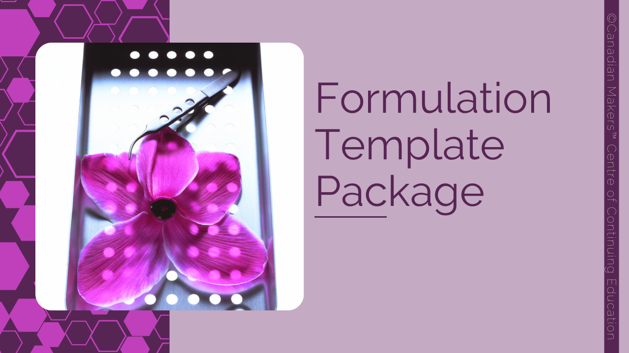 Infinity Formulation Template.pdf Formulation Templates – NatHealthReg Shop